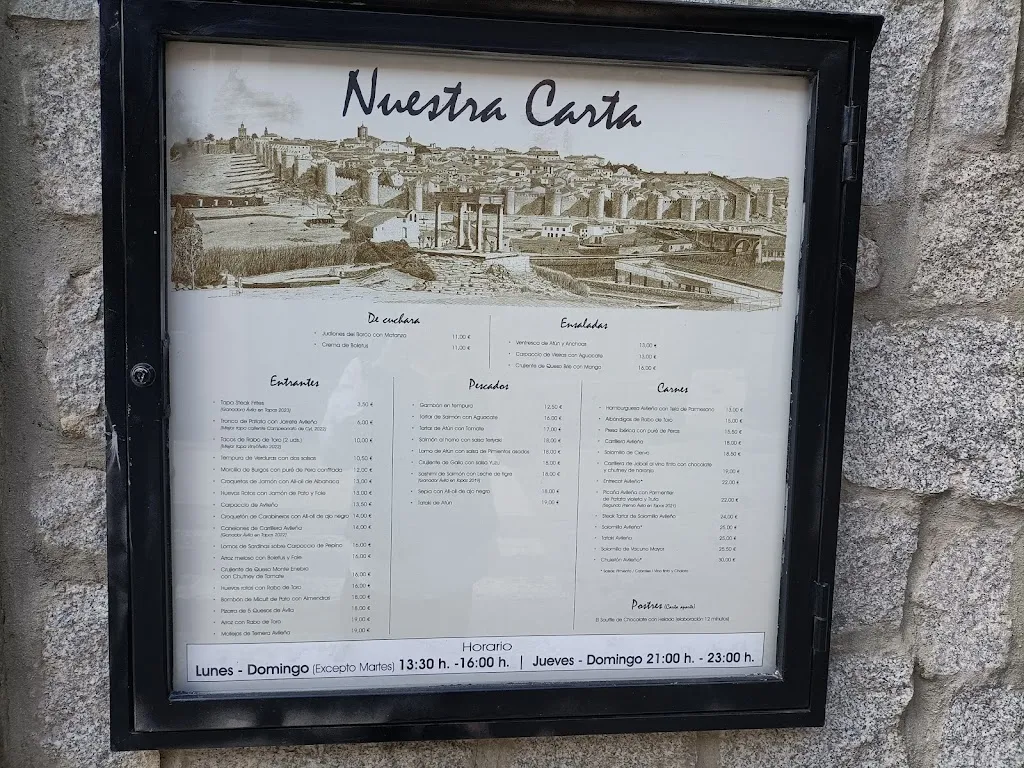 Menu_Taberna de los Verdugo_Arevalillo_image_2