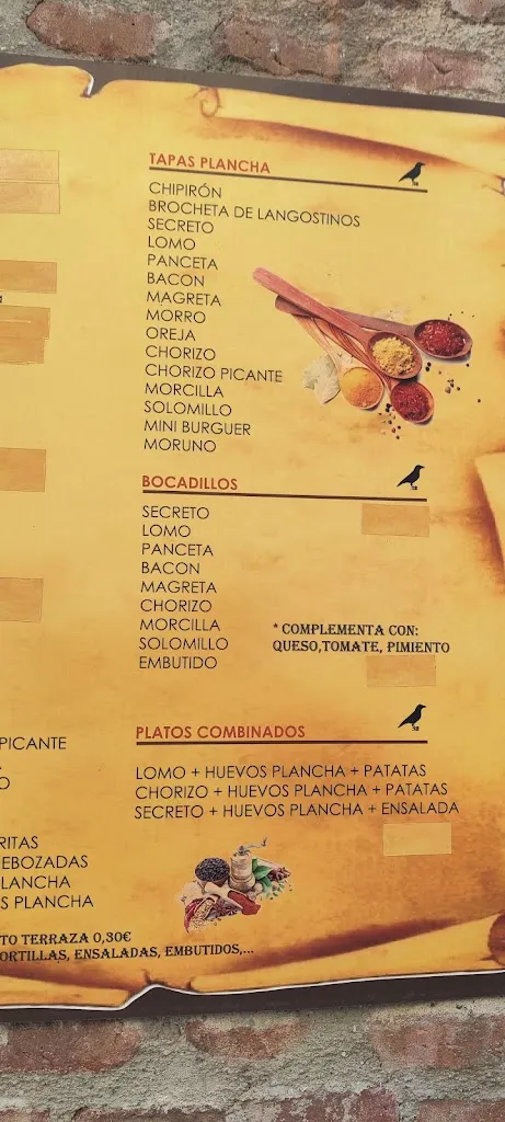 Menu_La Corneja_Arevalillo_image_2