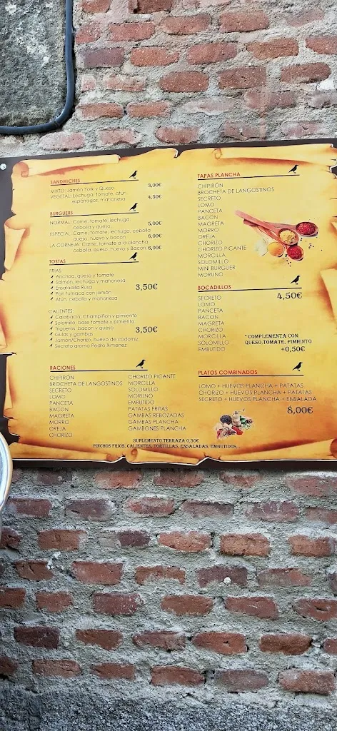 Menu_La Corneja_Arevalillo_image_4