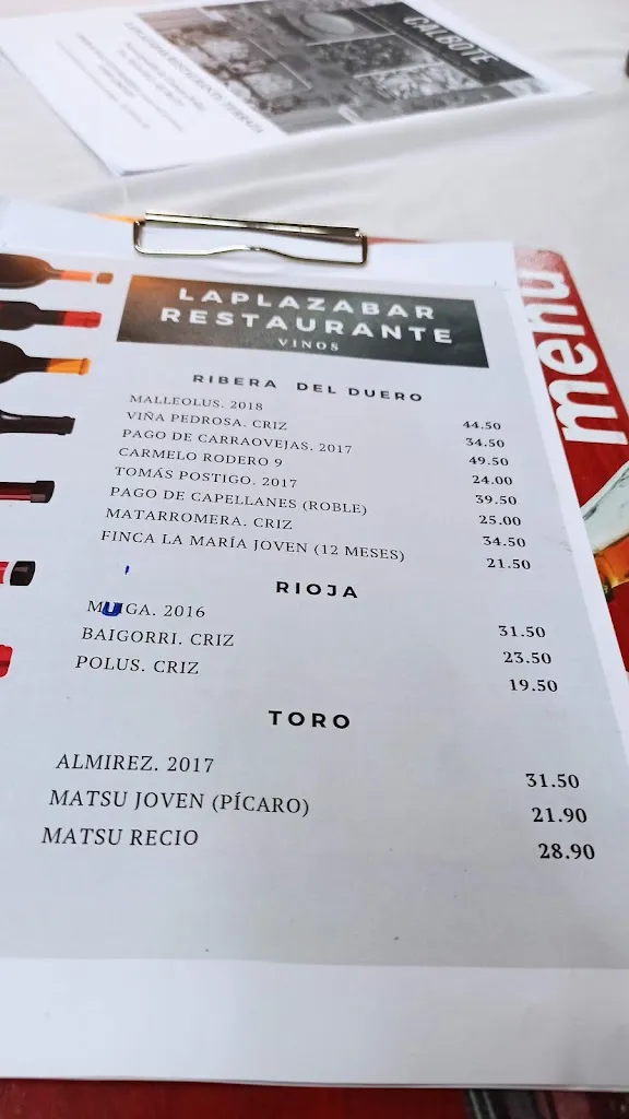 Menu_Laplaza Bar Restaurante Asador Navacepedilla de Corneja_Arevalillo_image_4