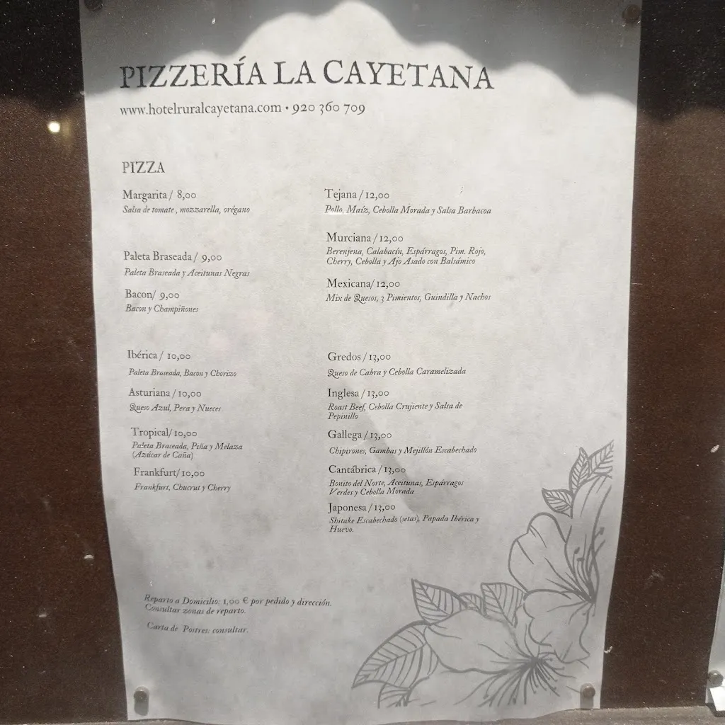 Menu_Hotel Rural Cayetana - Restaurante_Arevalillo_image_3