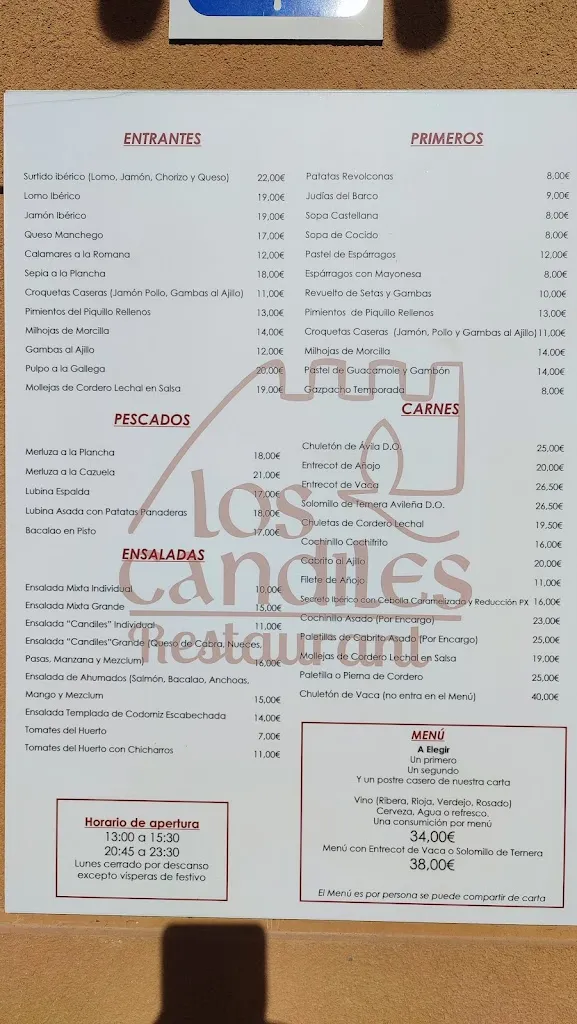 Menu_Los Candiles_Arevalillo_image_4