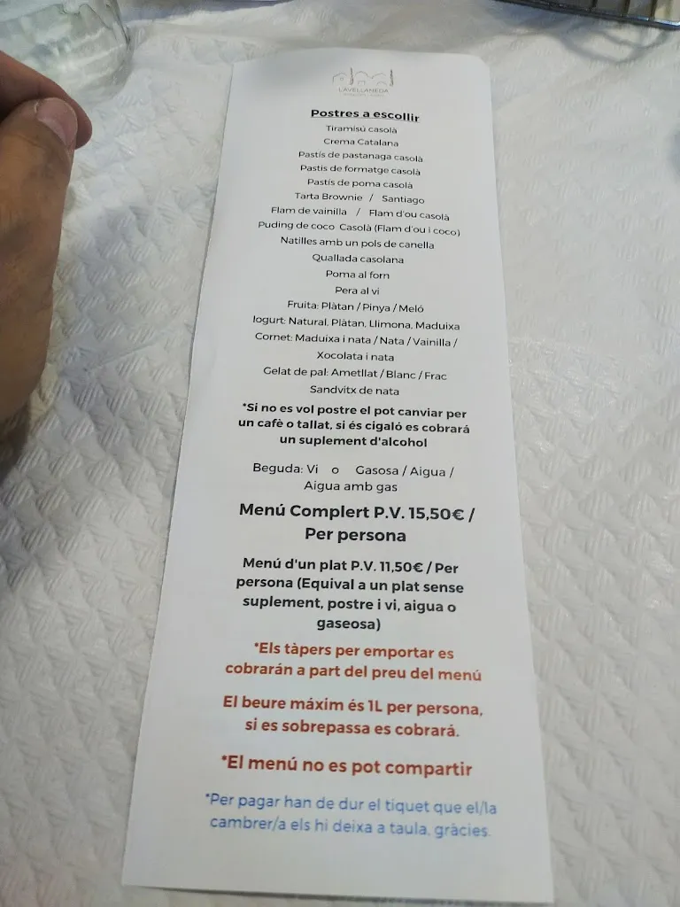 Menu_Restaurant Estanc l'Avellaneda_Avellaneda_immagine_3
