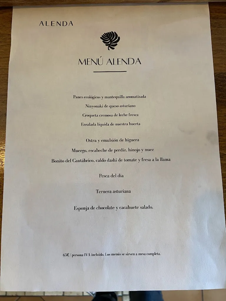 Menu_Restaurante Alenda_Villaviciosa_image_1