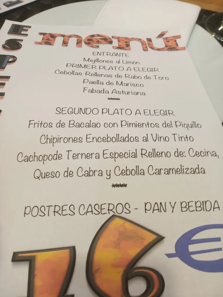 Menu_Sidrería - Restaurante El Congreso de Benjamín_Villaviciosa_image_4