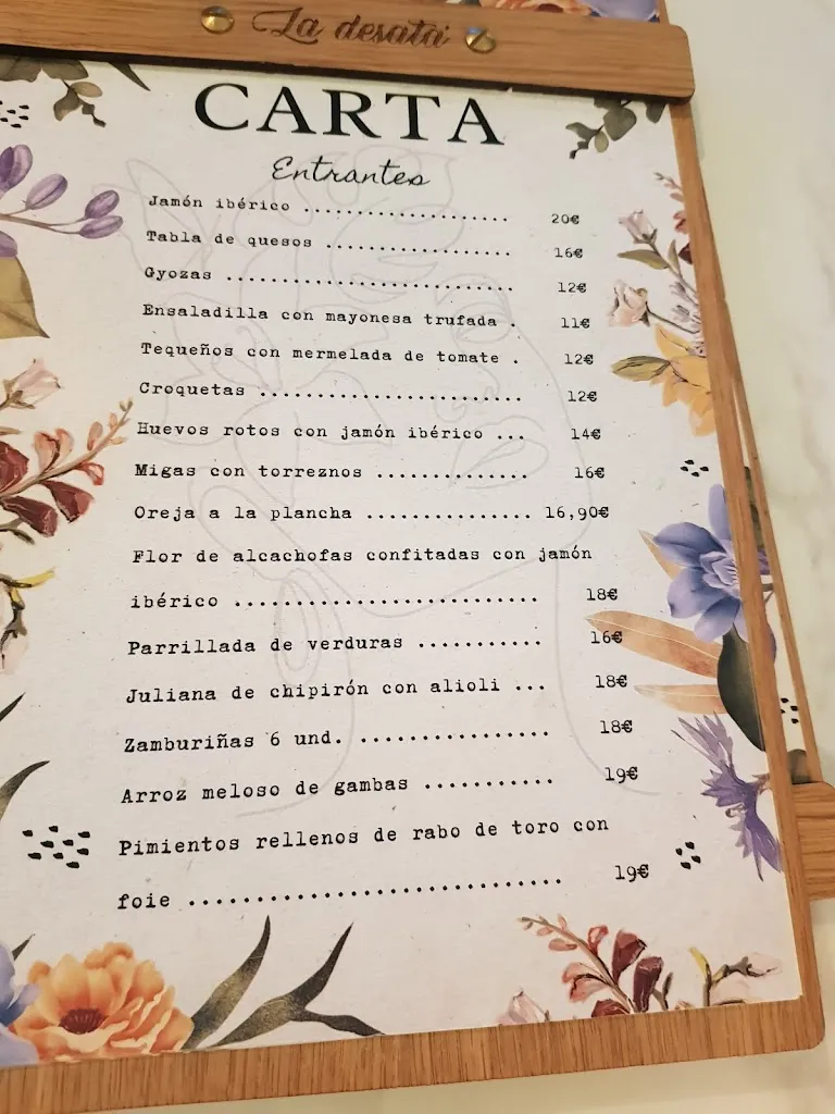 Menu_Restaurante LA DESATÁ_Villaviciosa_image_3