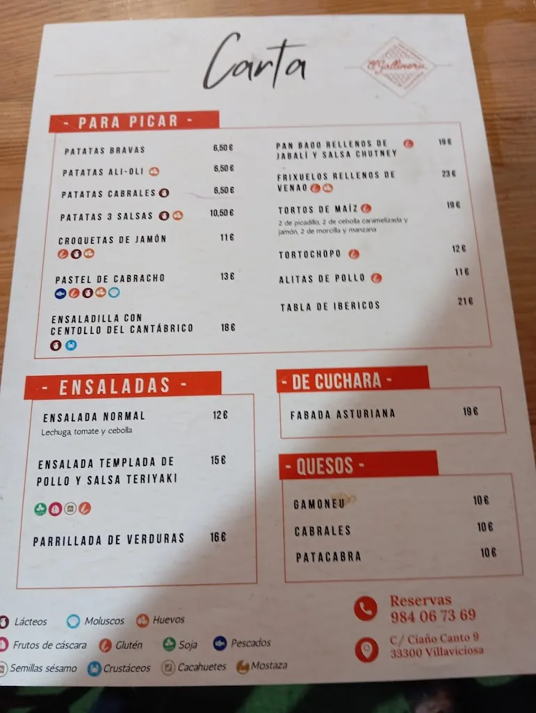 Menu_El Gallineru Casa de Comidas_Villaviciosa_image_1