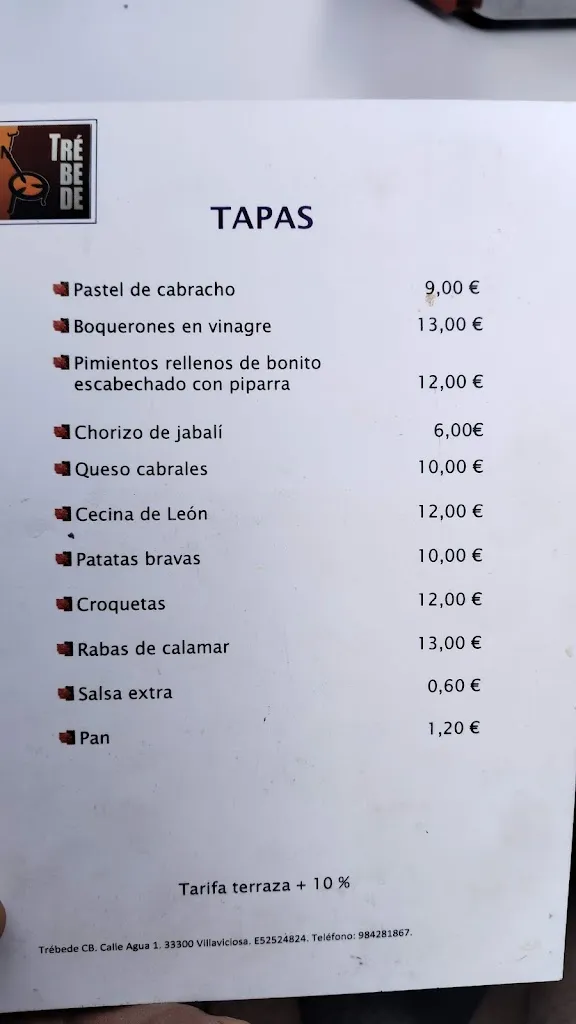 Menu_Café-Bar Trébede_Villaviciosa_image_1