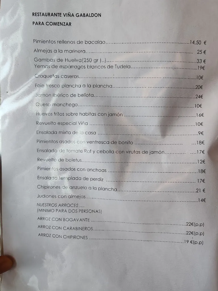 Menu_Restaurante Viña Gabaldón_Villaviciosa_image_2