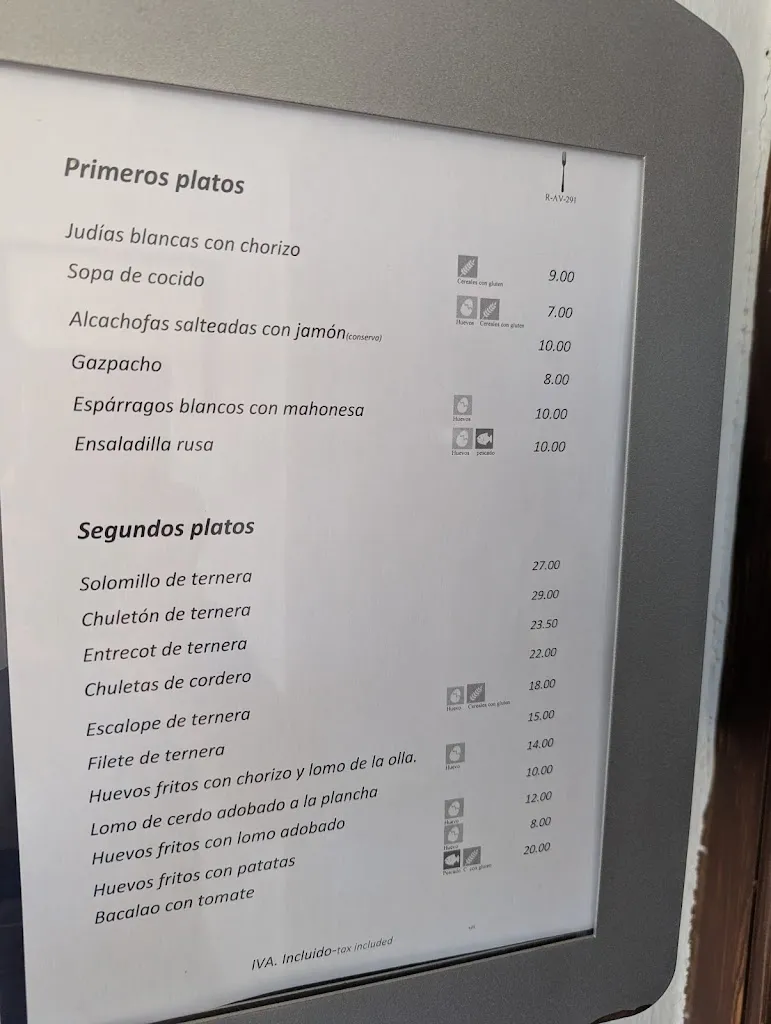 Menu_Restaurante el Descanso_Barromán_image_1