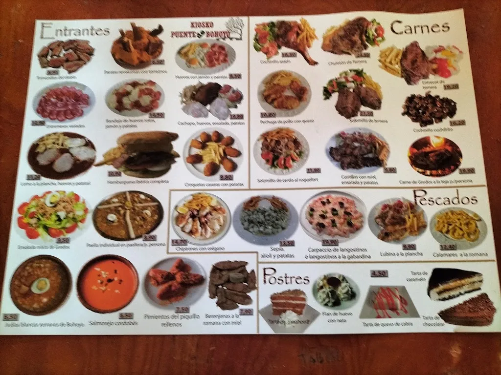 Menu_Kiosko el puente de bohoyo_Bohoyo_image_4