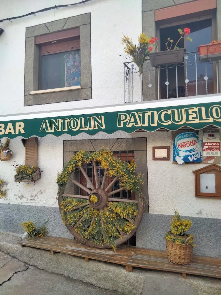 Bar Antolin Paticuelo restaurant in Bohoyo
