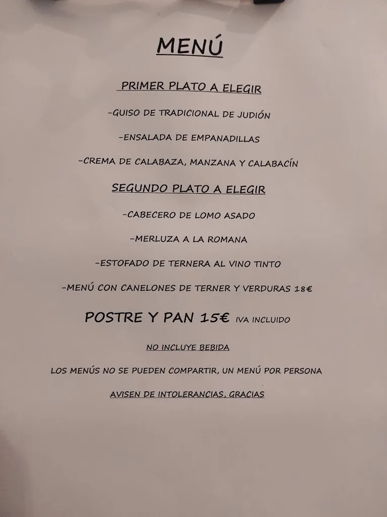 Menu_El Marquesito_Arenas de San Pedro_image_2