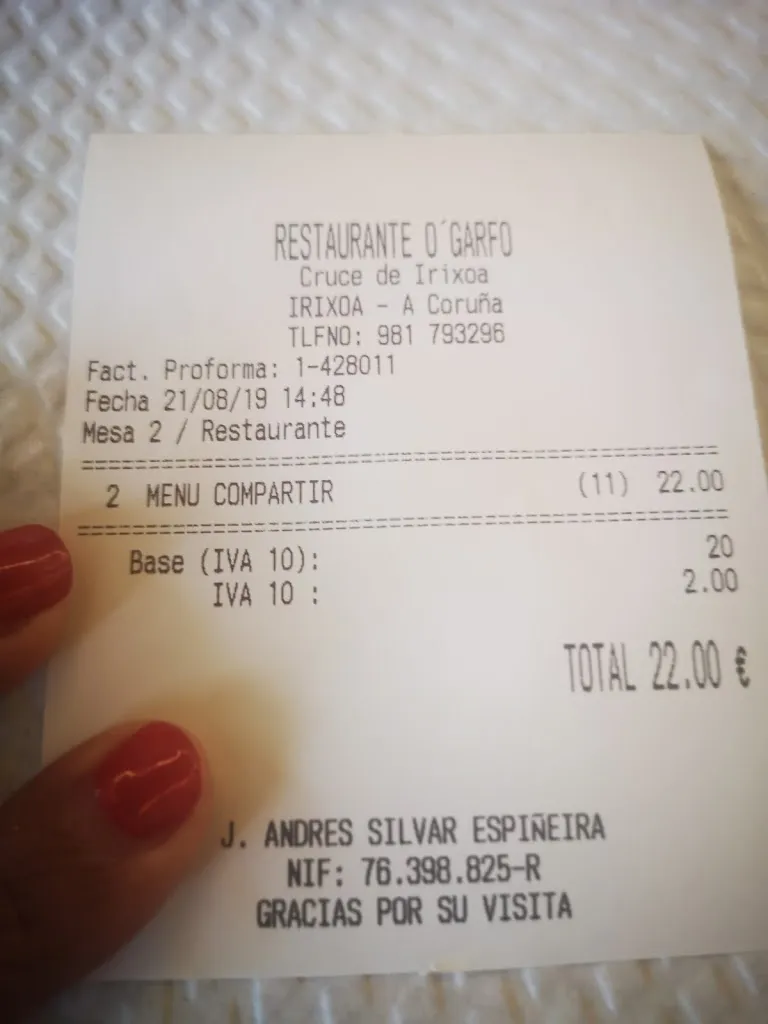 Angie Gesteira_Restaurante Hostal O Garfo_Irixoa_review