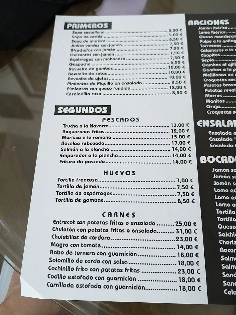 Menu_El Patio de Chus_Arenas de San Pedro_image_2