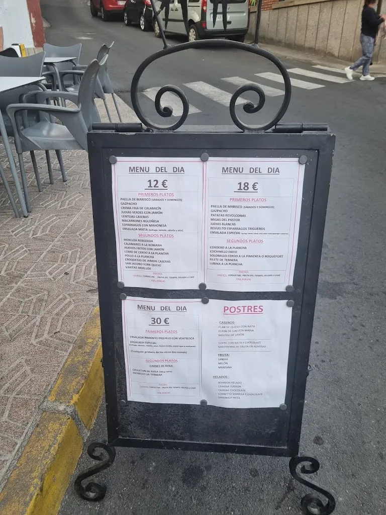 Menu_Mesón La Golondrina Arenas de San Pedro_Arenas de San Pedro_image_4