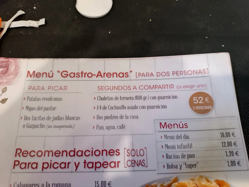 Menu_Restaurante El Bodegón_Arenas de San Pedro_immagine_4