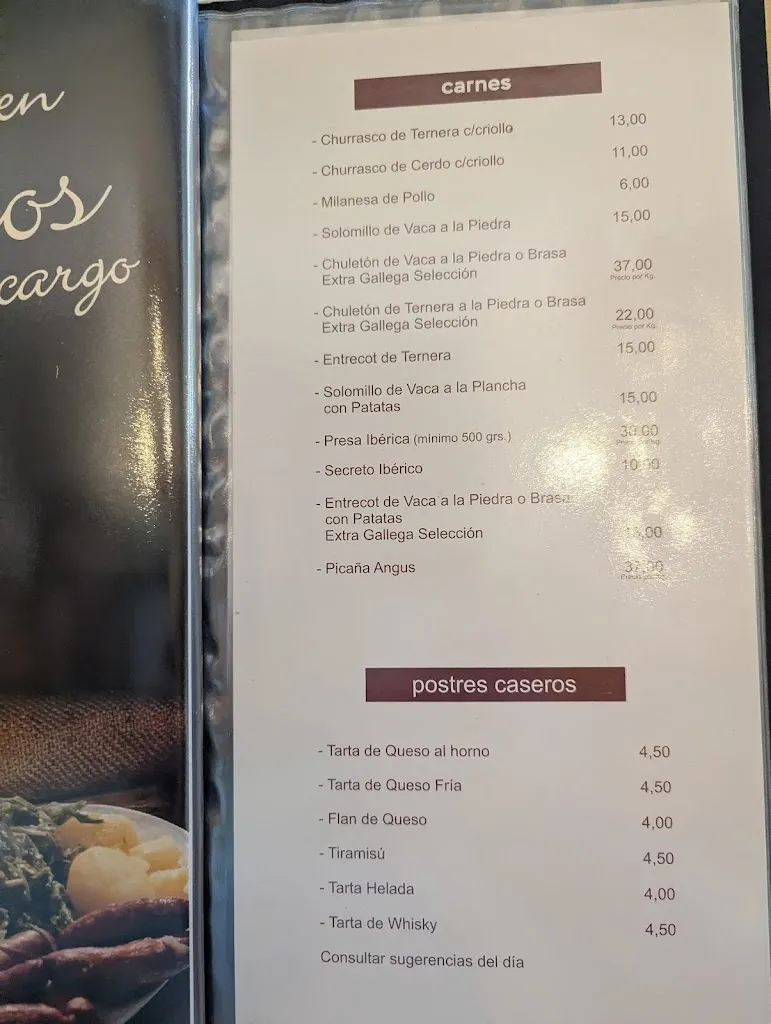 Menu_Café Bar Lousame_Lousame_image_1