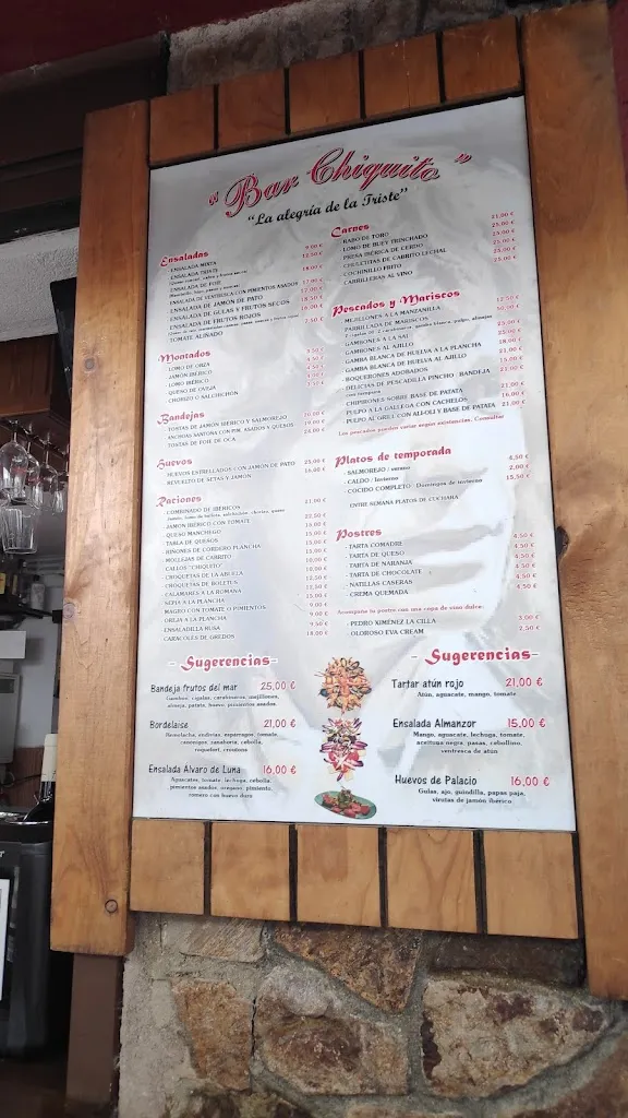Menu_Chiquito_Arenas de San Pedro_image_2