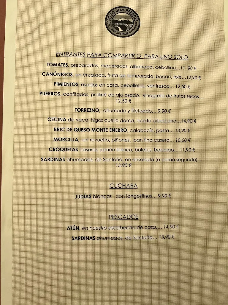 Menu_Kiosco Pozo de las Paredes_Cabezas del Pozo_image_3