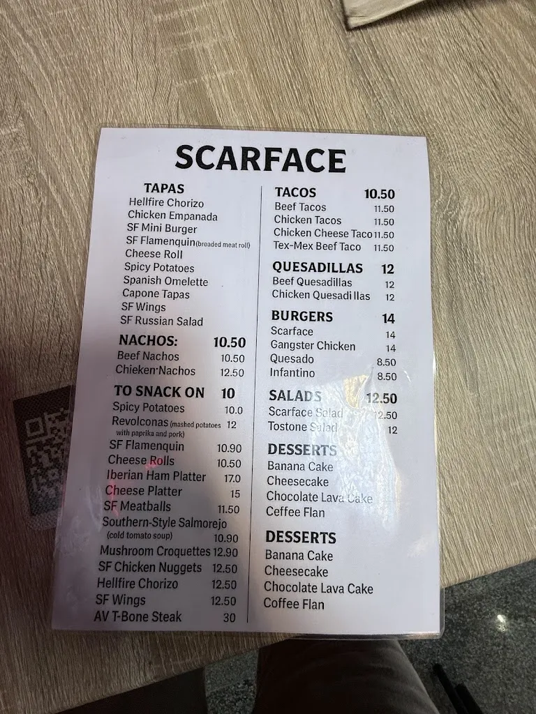 Menu_Scarface Ávila_Aveinte_image_3