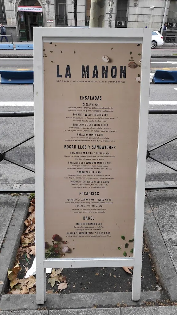 Menu_La Manon Boulangerie & Bistro_Mañón_image_2
