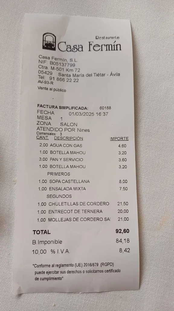 Carmen Mont_Restaurante Casa Fermín_Aveinte_review