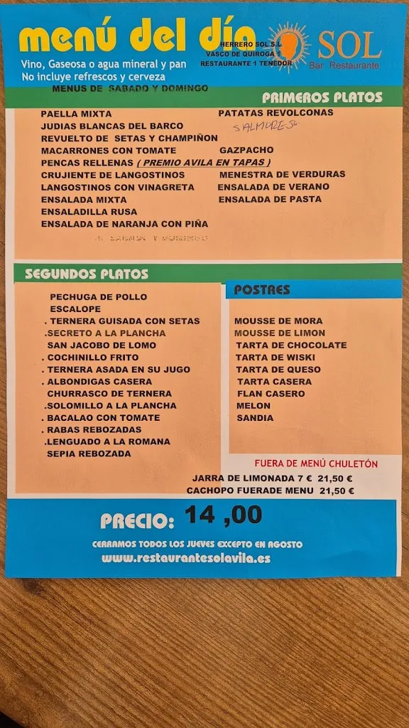 Menu_Restaurante Bar Sol_Aveinte_image_2