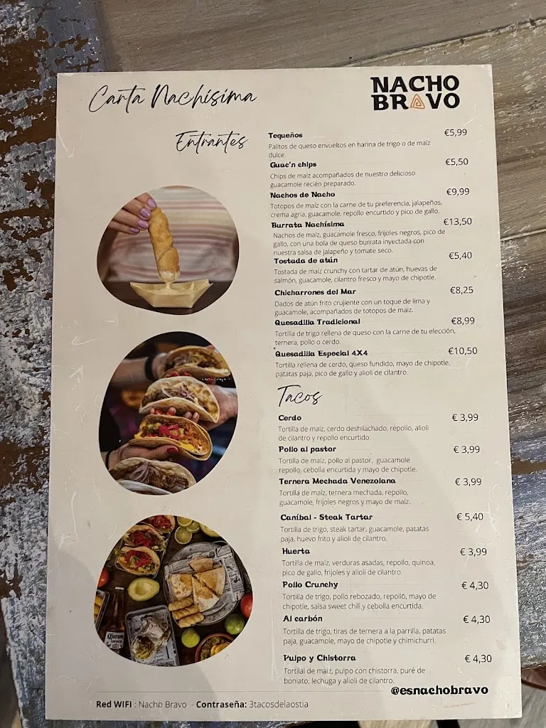 Menu_Nacho Bravo Taquería_Brabos_image_2
