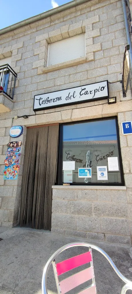 Taberna del Carpio ristorante a Cardeñosa