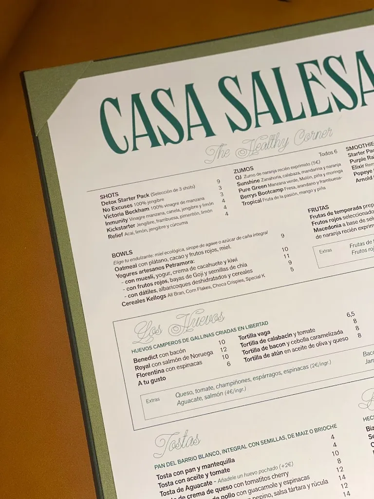 Menu_Casa Salesas_Casasola_image_1