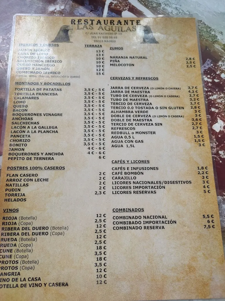 Menu_Restaurante Las Aguilas_Casillas_image_4