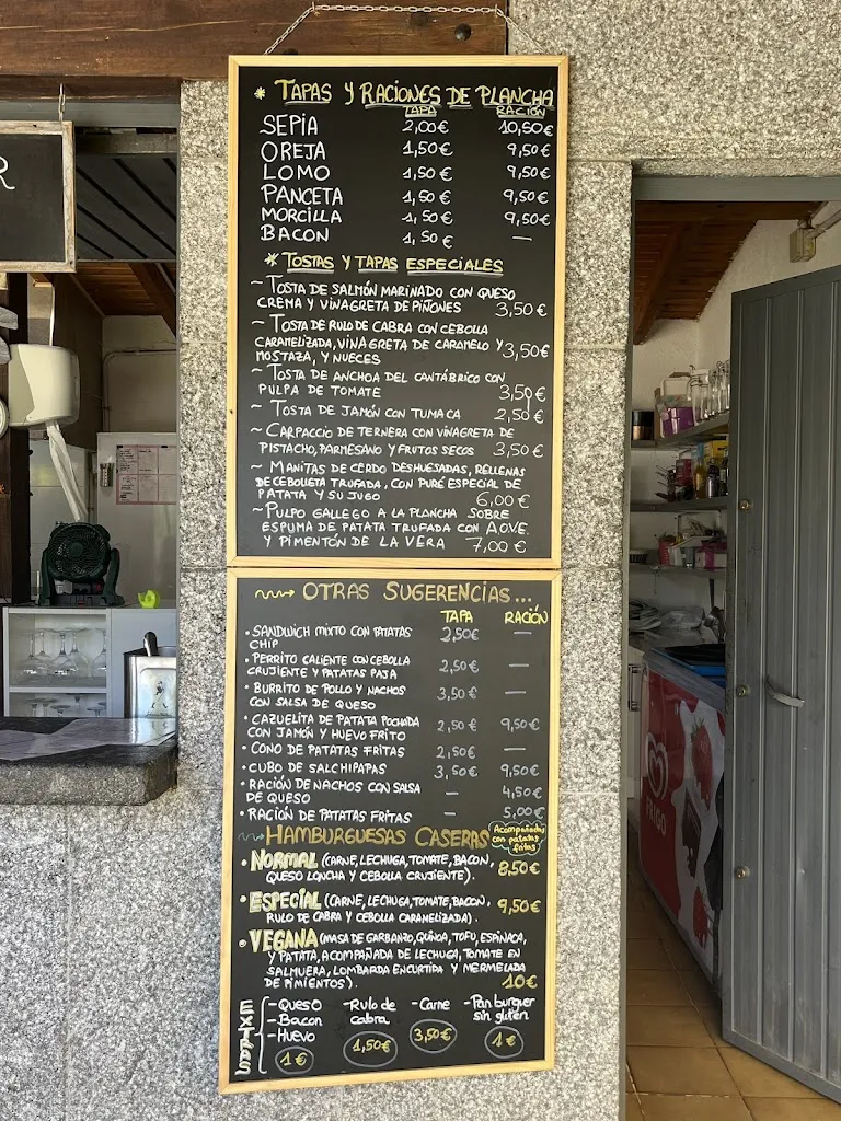 Menu_Chiringuito de la Carrera_Carrera La_image_1