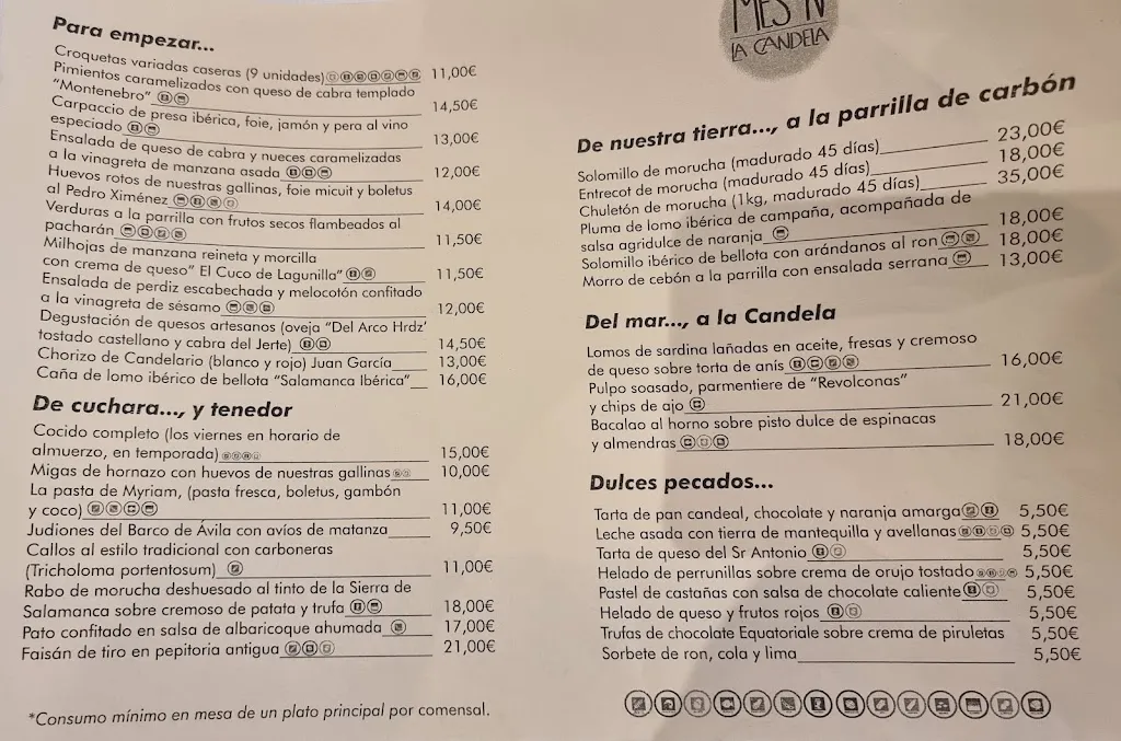 Menu_Meson La Candela_Carrera La_image_2