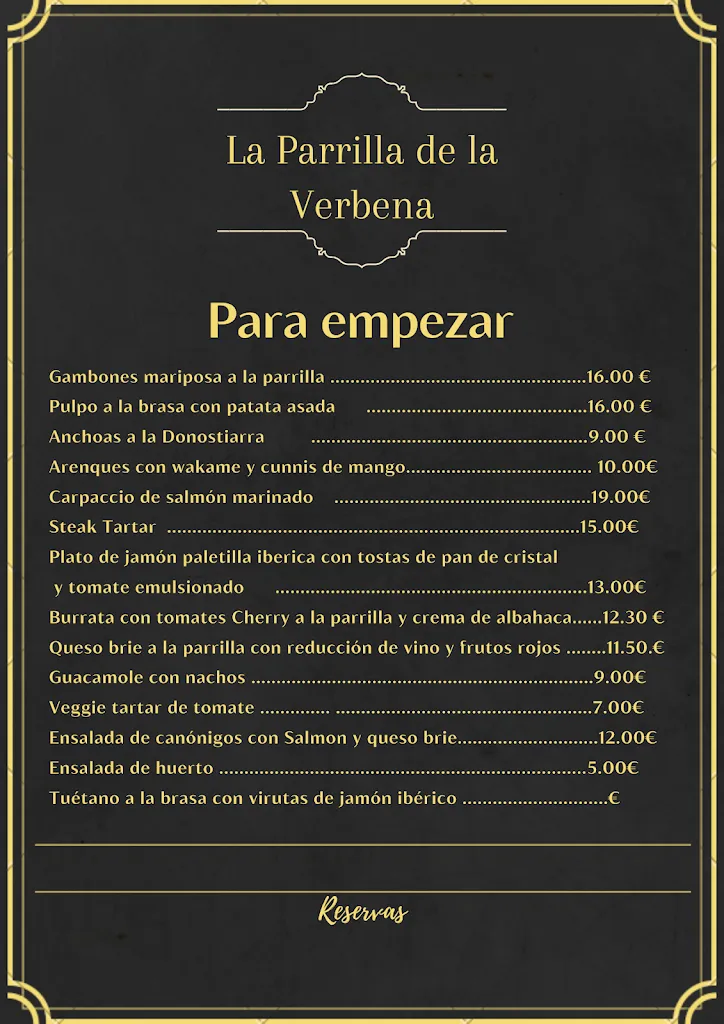 Menu_La Parrilla de la Verbena_Burgohondo_image_1