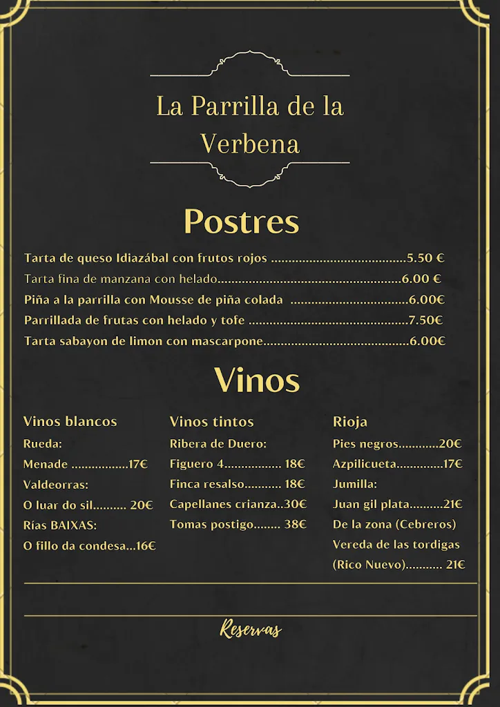 Menu_La Parrilla de la Verbena_Burgohondo_image_2