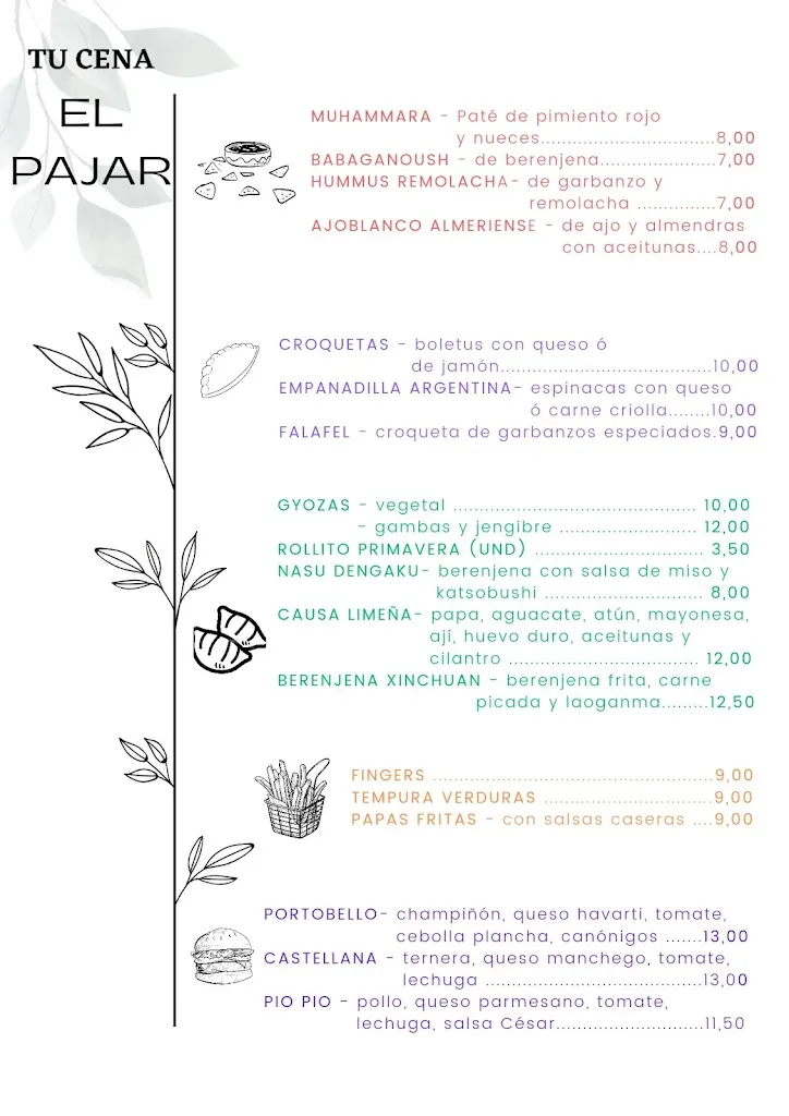 Menu_EL PAJAR GASTRO&GRILL_Casavieja_image_2