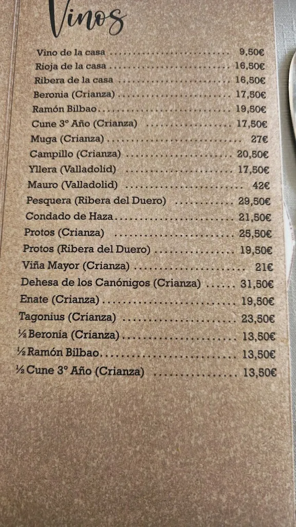 Menu_Restaurante Casavieja_Casavieja_immagine_3
