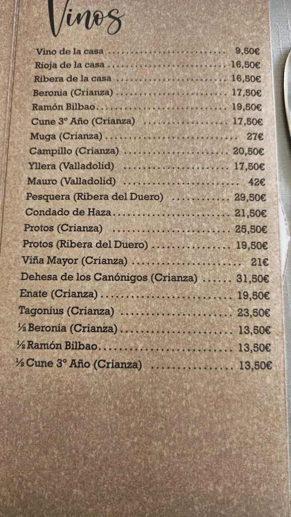 Menu_Restaurante Casavieja_Casavieja_immagine_4