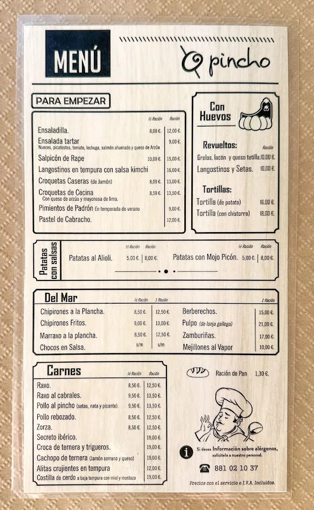 Menu_Restaurante O Pincho_Ferrol_image_2