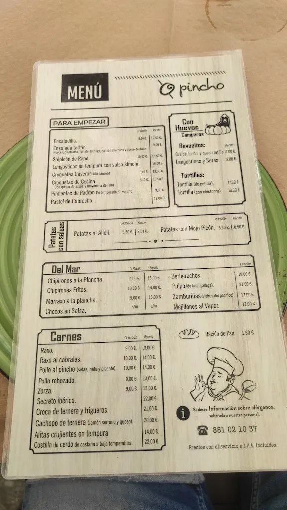 Menu_Restaurante O Pincho_Ferrol_image_3