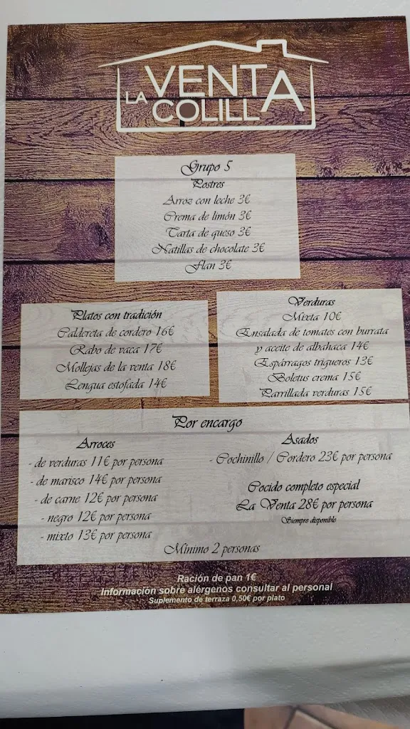 Menu_Venta La Colilla_Colilla La_image_1