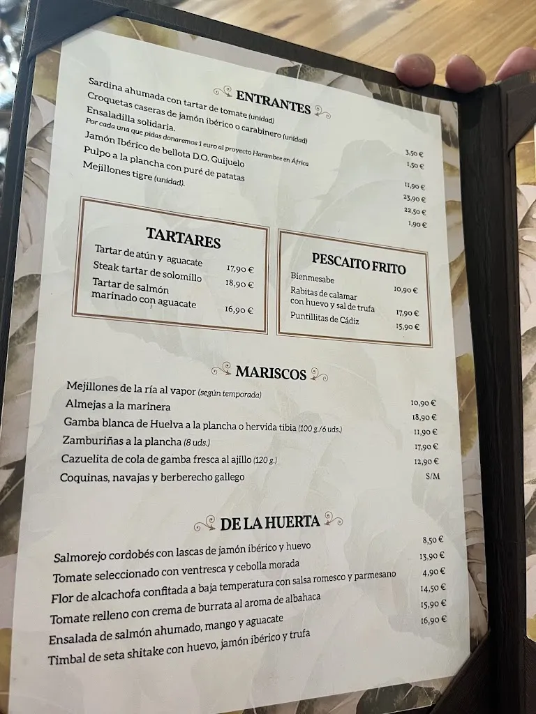 Menu_Restaurante Mar y Tierra Chamartín_Chamartín_image_2