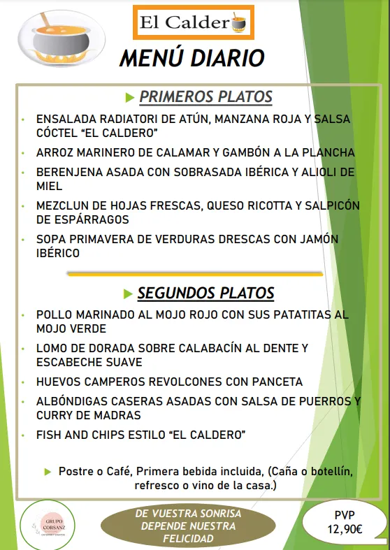 Menu_El caldero_Collado del Mirón_image_1