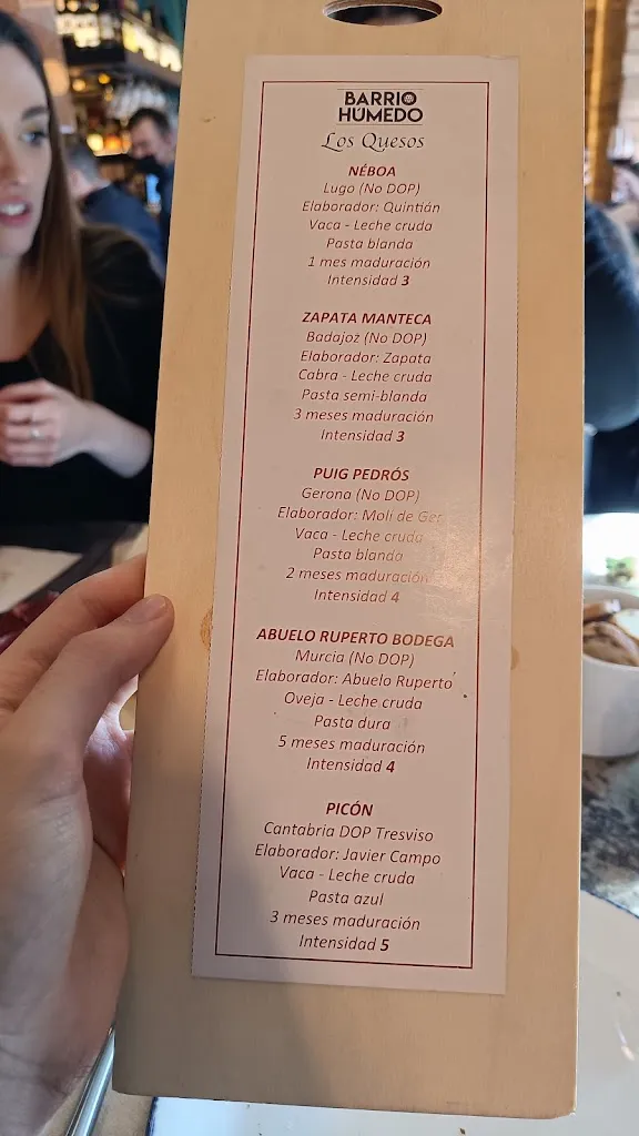 Menu_Barrio Húmedo Madrid_Fresno El_immagine_3