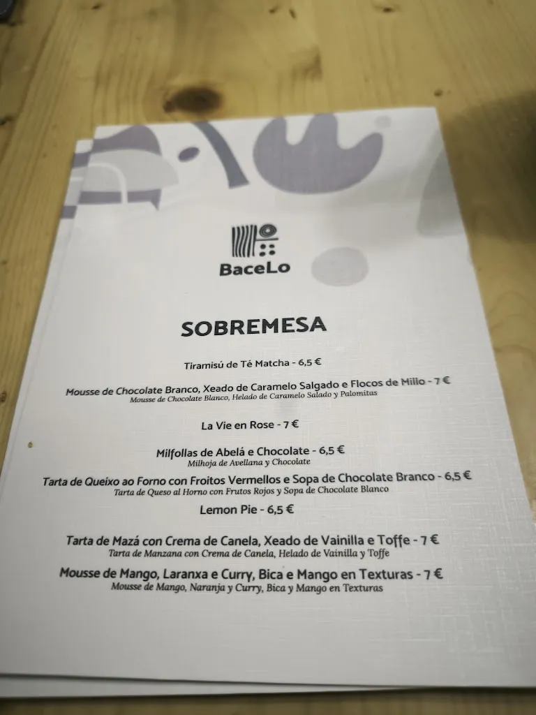 Menu_BaceLo · Restaurante en Ferrol_Ferrol_immagine_3