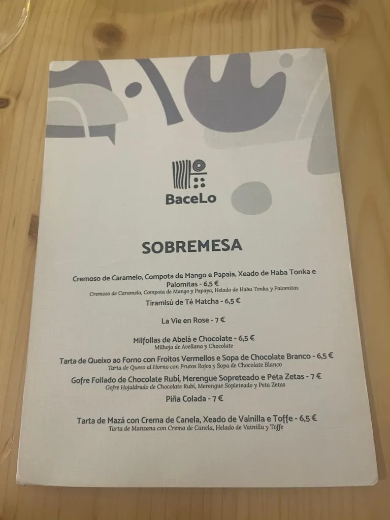 Menu_BaceLo · Restaurante en Ferrol_Ferrol_immagine_4