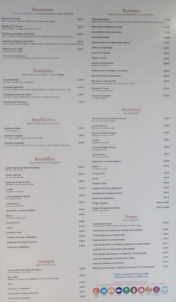 Menu_Cervecería El Fresno_Fresno El_image_1