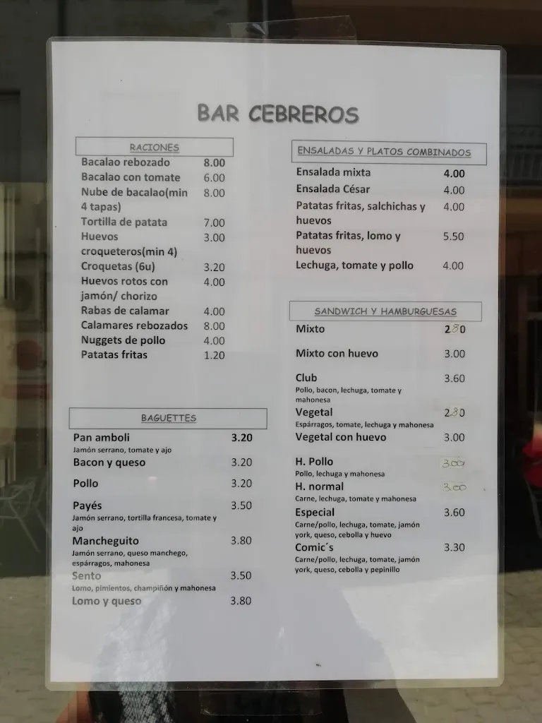 Menu_BAR RESTAURANTE LA GARNACHA_Cebreros_image_3