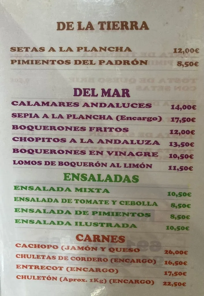Menu_Bar La Estación_Cebreros_image_1